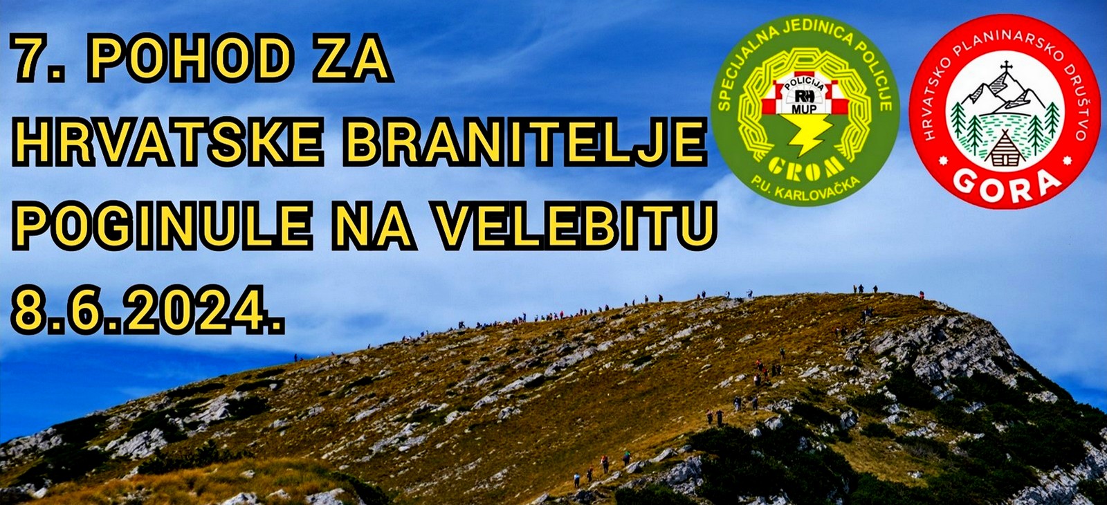 7. pohod na Velebit