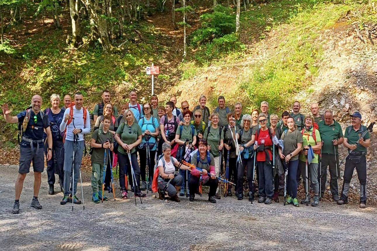 Sudjelovanje na 7. Pohodu za branitelje poginule na Velebitu