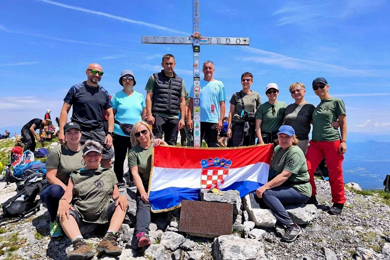 Sudjelovanje na 7. Pohodu za branitelje poginule na Velebitu