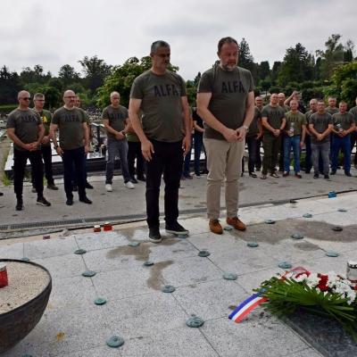 32. Obljetnica Ustroja Sjp Alfa 18